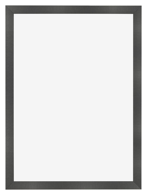 Cadre Photo 48x68cm Noir Argent Poli MDF Pisa De Face | Yourdecoration.fr