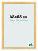 Cadre Photo 48x68cm Or Vintage MDF Pisa De Face Mesure | Yourdecoration.fr