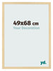 Cadre Photo 49x68cm Hêtre Décor MDF Bologna De Face Mesure | Yourdecoration.fr