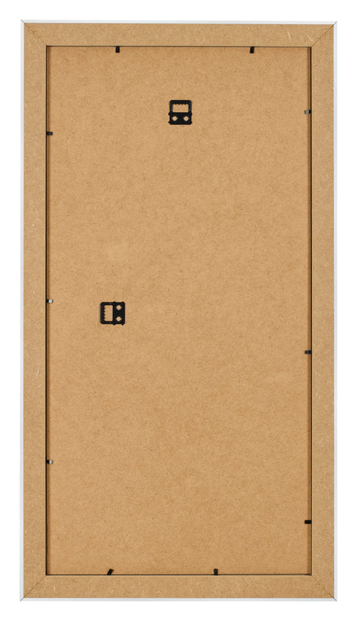 Cadre Photo 50x100cm Argent Noir Patine MDF Pisa Arriere | Yourdecoration.fr