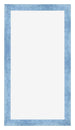 Cadre Photo 50x100cm Bleu Brillant Patine MDF Pisa De Face | Yourdecoration.fr