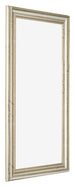 Cadre Photo 50x100cm Brillance Metallique MDF Lazio De Face Oblique | Yourdecoration.fr