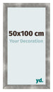Cadre Photo 50x100cm Metal Vintage MDF Pisa De Face Mesure | Yourdecoration.fr