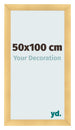 Cadre Photo 50x100cm Or Vintage MDF Pisa De Face Mesure | Yourdecoration.fr