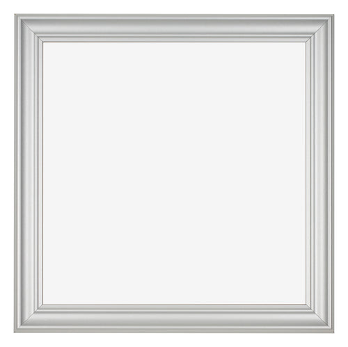 Cadre Photo 50x50cm Argent Mat MDF Lazio De Face | Yourdecoration.fr