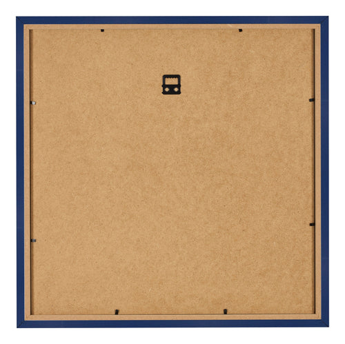 Cadre Photo 50x50cm Bleu Foncé Patiné MDF Bologna Arriere | Yourdecoration.fr