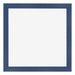Cadre Photo 50x50cm Bleu Fonce Patine MDF Pisa De Face | Yourdecoration.fr