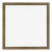 Cadre Photo 50x50cm Bronze Décor MDF Bologna De Face | Yourdecoration.fr