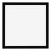 Cadre Photo 50x50cm Noir Brillant MDF Bologna De Face | Yourdecoration.fr