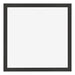 Cadre Photo 50x50cm Noir Grain de Bois MDF Bologna De Face | Yourdecoration.fr