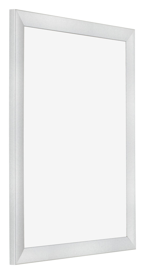 Cadre Photo 50x60cm Argent Noir Patine MDF Pisa De Face Oblique | Yourdecoration.fr