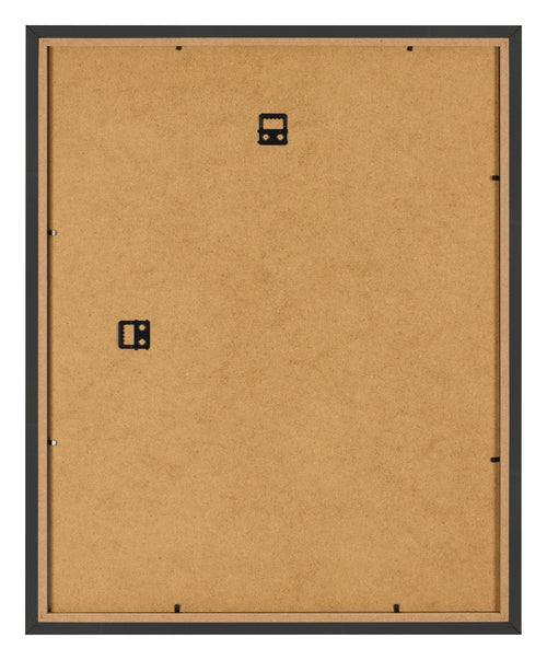 Cadre Photo 50x60cm Noir Grain de Bois MDF Bologna Arriere | Yourdecoration.fr