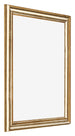 Cadre Photo 50x60cm Or Antique MDF Lazio De Face Oblique | Yourdecoration.fr