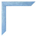 Cadre Photo 50x65cm Bleu Brillant Patine MDF Pisa Detail Coin | Yourdecoration.fr