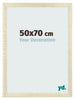 Cadre Photo 50x70cm Chene Sonoma MDF Pisa De Face Mesure | Yourdecoration.fr