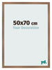 Cadre Photo 50x70cm Cuivre Décor MDF Bologna De Face Mesure | Yourdecoration.fr