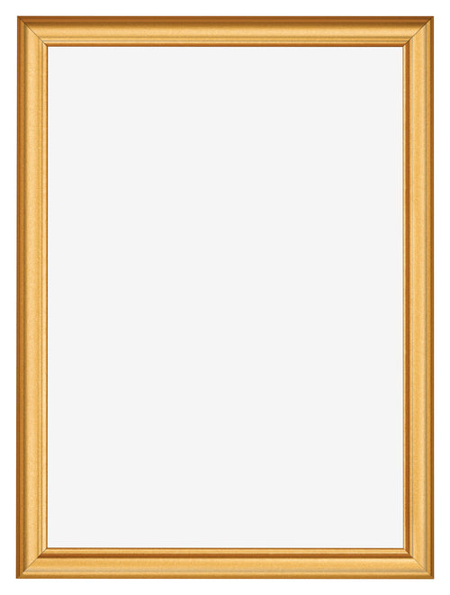Cadre Photo 50x70cm Or Mat MDF Lazio De Face | Yourdecoration.fr