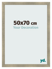 Cadre Photo 50x70cm Or Vintage MDF Pisa De Face Mesure | Yourdecoration.fr