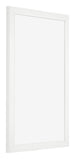 Cadre Photo 50x75cm Blanc Brillant MDF Bologna De Face Oblique | Yourdecoration.fr