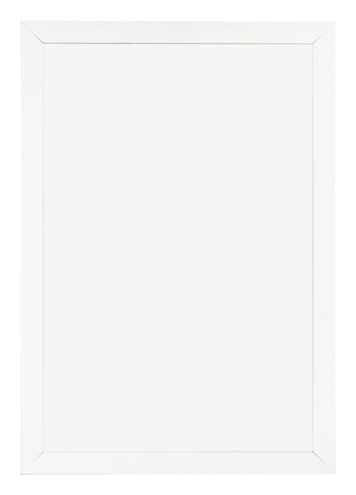 Cadre Photo 50x75cm Blanc Brillant MDF Bologna De Face | Yourdecoration.fr
