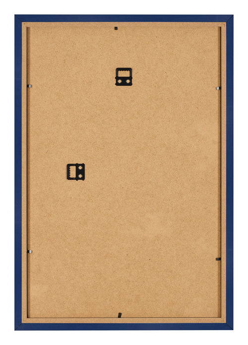 Cadre Photo 50x75cm Bleu Foncé Patiné MDF Bologna Arriere | Yourdecoration.fr