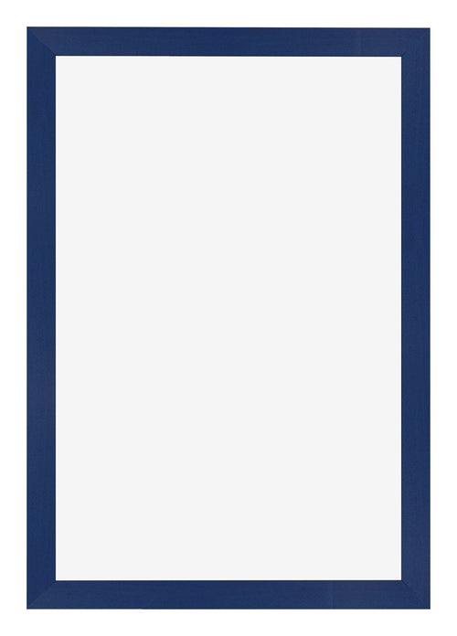 Cadre Photo 50x75cm Bleu Foncé Patiné MDF Bologna De Face | Yourdecoration.fr