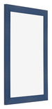 Cadre Photo 50x75cm Bleu Fonce Patine MDF Pisa De Face Oblique | Yourdecoration.fr