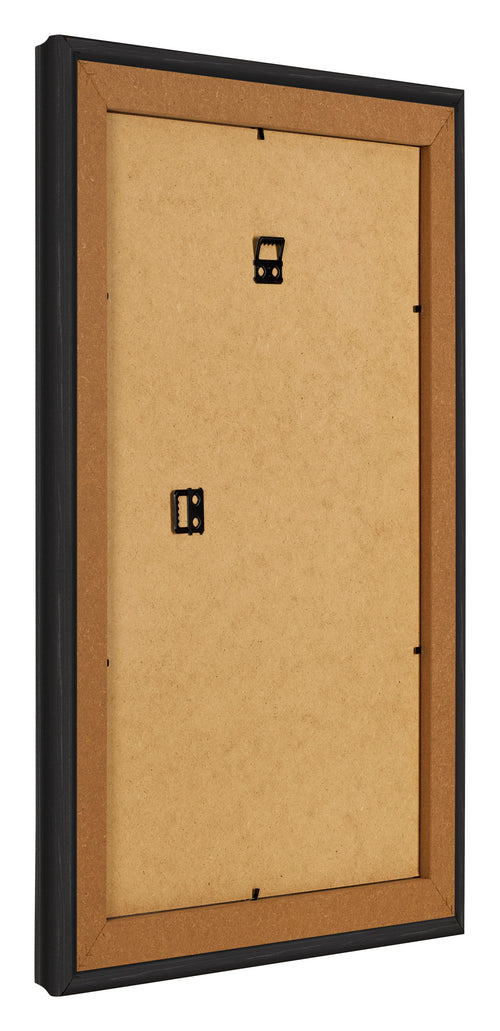 Cadre Photo 50x75cm Noir Grain de Bois MDF Lazio Arriere Oblique | Yourdecoration.fr