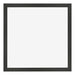 Cadre Photo 55x55cm Anthracite MDF Bologna De Face | Yourdecoration.fr