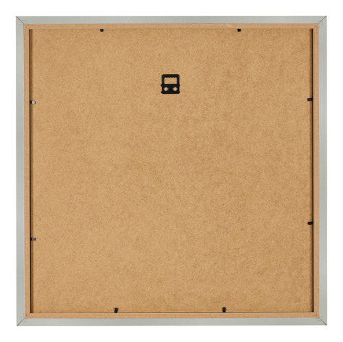 Cadre Photo 55x55cm Argent Mat MDF Bologna Arriere | Yourdecoration.fr