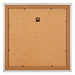 Cadre Photo 55x55cm Argent Mat MDF Lazio Arriere | Yourdecoration.fr