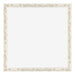 Cadre Photo 55x55cm Blanc Vintage MDF Bologna De Face | Yourdecoration.fr