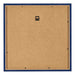 Cadre Photo 55x55cm Bleu Foncé Patiné MDF Bologna Arriere | Yourdecoration.fr