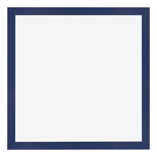 Cadre Photo 55x55cm Bleu Foncé Patiné MDF Bologna De Face | Yourdecoration.fr