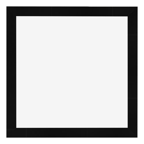 Cadre Photo 55x55cm Noir Argent Poli MDF Pisa De Face | Yourdecoration.fr