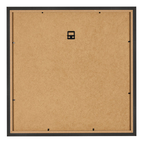 Cadre Photo 55x55cm Noir Mat MDF Bologna Arriere | Yourdecoration.fr