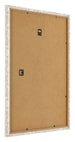 Cadre Photo 55x65cm Blanc Vintage MDF Bologna Arriere Oblique | Yourdecoration.fr