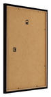 Cadre Photo 55x65cm Noir Brillant MDF Bologna Arriere Oblique | Yourdecoration.fr