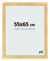 Cadre Photo 55x65cm Or Vintage MDF Pisa De Face Mesure | Yourdecoration.fr