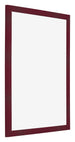 Cadre Photo 55x65cm Vin Rouge Patine MDF Bologna De Face Oblique | Yourdecoration.fr