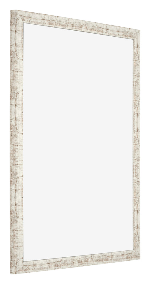 Cadre Photo 56x71cm Blanc Vintage MDF Bologna De Face Oblique | Yourdecoration.fr