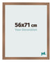 Cadre Photo 56x71cm Cuivre Décor MDF Bologna De Face Mesure | Yourdecoration.fr