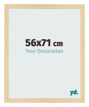 Cadre Photo 56x71cm Hêtre Décor MDF Bologna De Face Mesure | Yourdecoration.fr