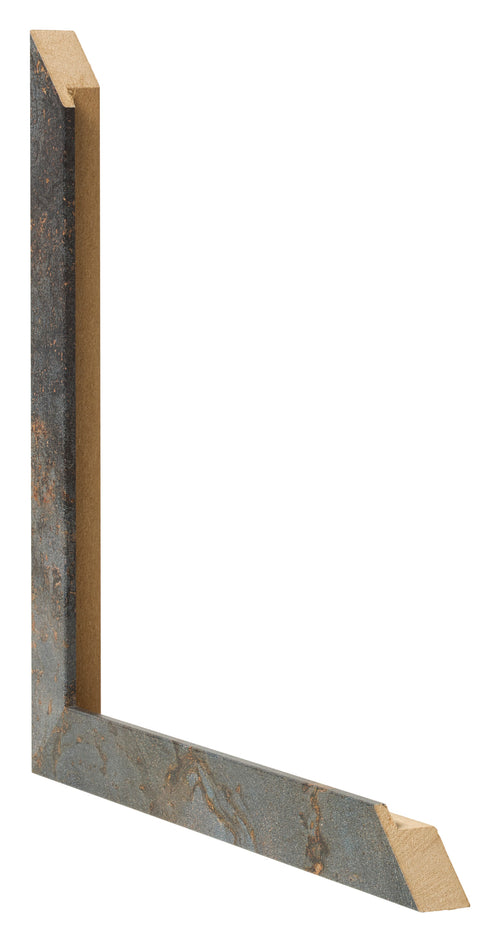 Cadre Photo 56x71cm Metal Oxyde MDF Bologna Detail Intersection | Yourdecoration.fr