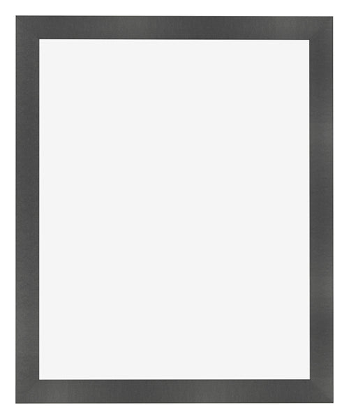 Cadre Photo 56x71cm Noir Argent Poli MDF Pisa De Face | Yourdecoration.fr