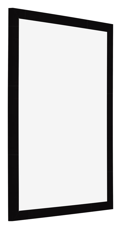 Cadre Photo 56x71cm Noir Brillant MDF Bologna De Face Oblique | Yourdecoration.fr
