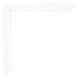 Cadre Photo 59 4x84cm A1 Blanc Mat MDF Bologna Detail Coin | Yourdecoration.fr