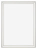 Cadre Photo 59x84cm Blanc Patine MDF Lazio De Face | Yourdecoration.fr