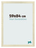 Cadre Photo 59x84cm Chene Sonoma MDF Pisa De Face Mesure | Yourdecoration.fr