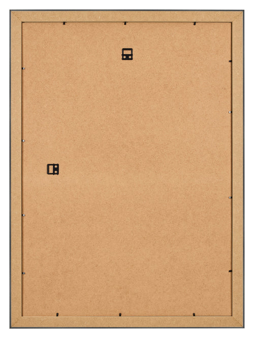 Cadre Photo 59x84cm Noir Argent Poli MDF Pisa Arriere | Yourdecoration.fr